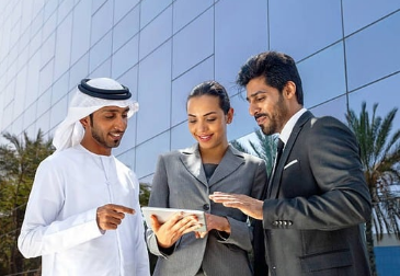 ERP software dashboard enterprise business UAE