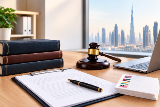 Legal document translation services for businesses and individuals in Dubai