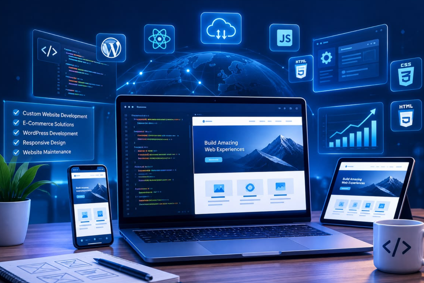 SEO-friendly website development solutions for businesses across the UAE